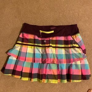 Lululemon Tennis Skort in fabulous condition